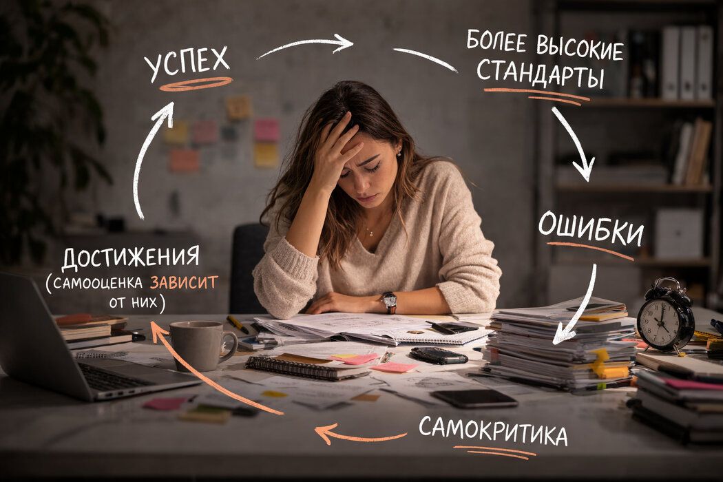 Перфекционизм: как он затягивает в ловушку самооценки