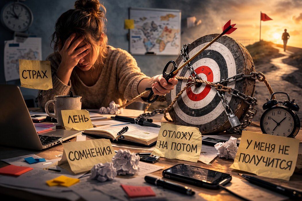 Как наш разум мешает достигать желаемого