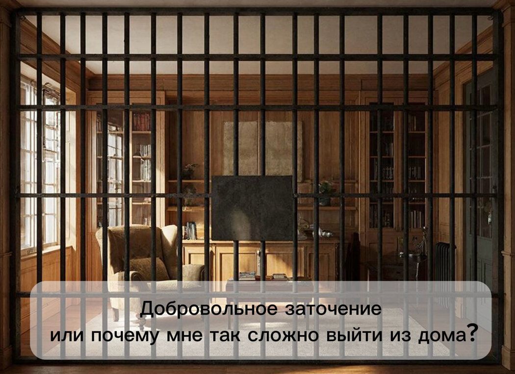 Когда дом становится тюрьмой: как выйти из добровольного заточения