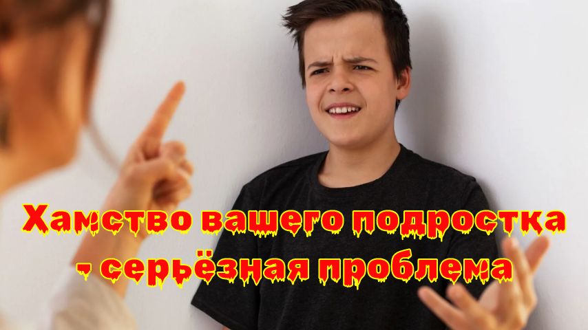 Сигналы о том, что хамство подростка – это не простая шалость