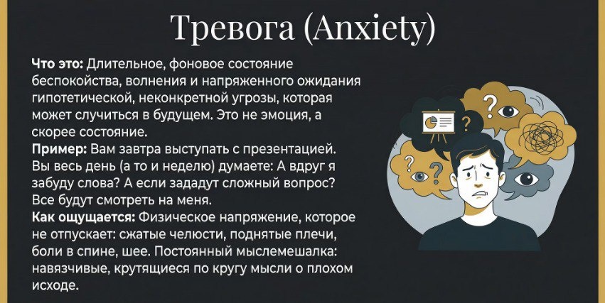 Тревога: Молчаливый убийца нашей уверенности