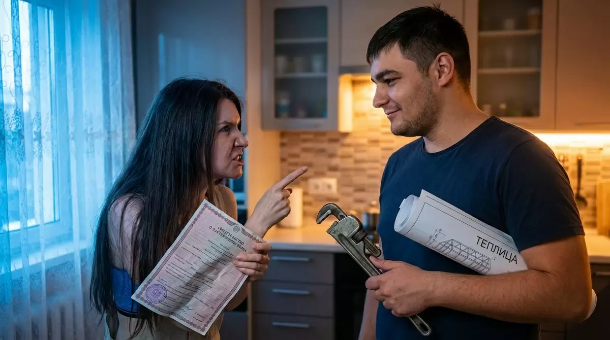 Теплица, которая стала символом справедливости в разводе