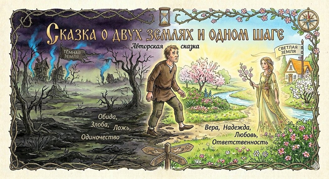 Путь к выбору: психологическая метафора о любви и ответственности