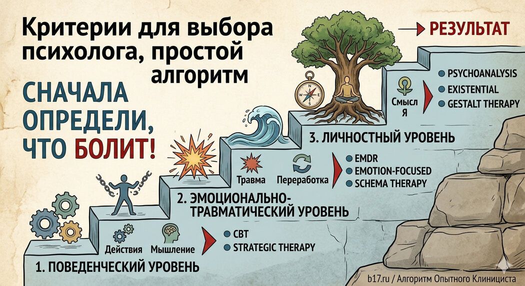 Как выбрать психолога: полезные советы и алгоритм выбора