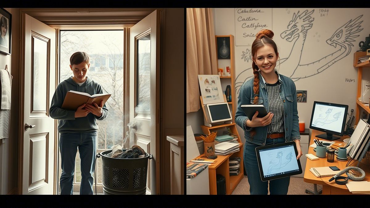 Когда мечты теряются: как одно решение изменило жизнь художника